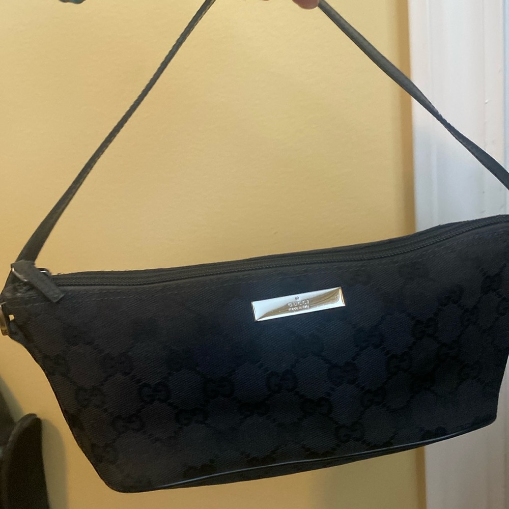 Vintage Gucci GG Boat Pochette
